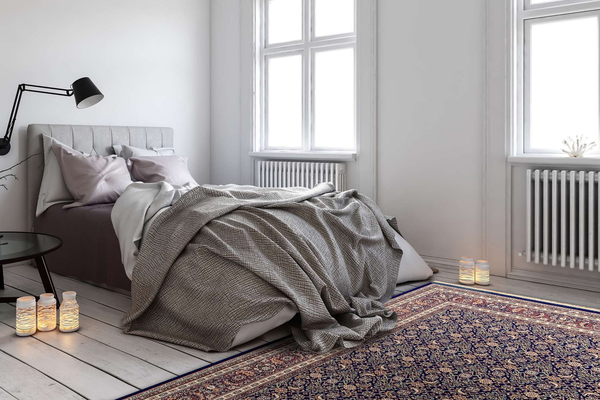 Dynamic Brilliant 72240 Navy Area Rug Collection