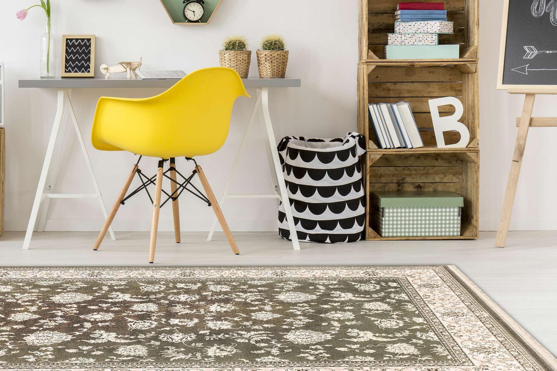 Dynamic Brilliant 7226 Brown Area Rug Collection