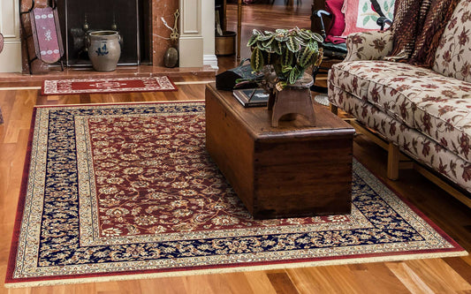 Dynamic Brilliant 72284 Red Area Rug Collection