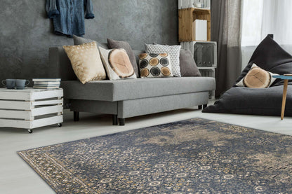 Dynamic Brilliant 72403 Blue Area Rug Collection