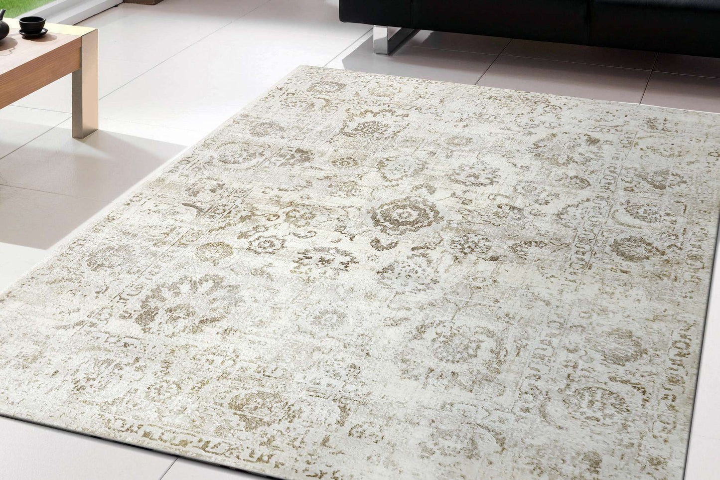 Dynamic Castilla 3530 Ivory-Grey Area Rug Collection
