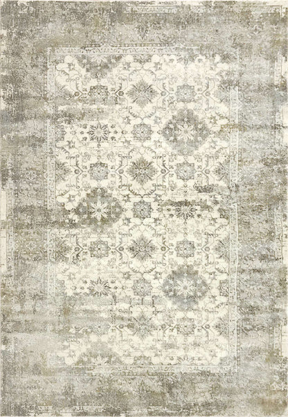 Dynamic Castilla 3534 Cream-Silver Area Rug Collection