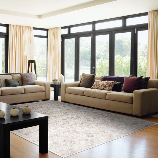 Dynamic Chateau 98203 Beige-Blush Area Rug Collection