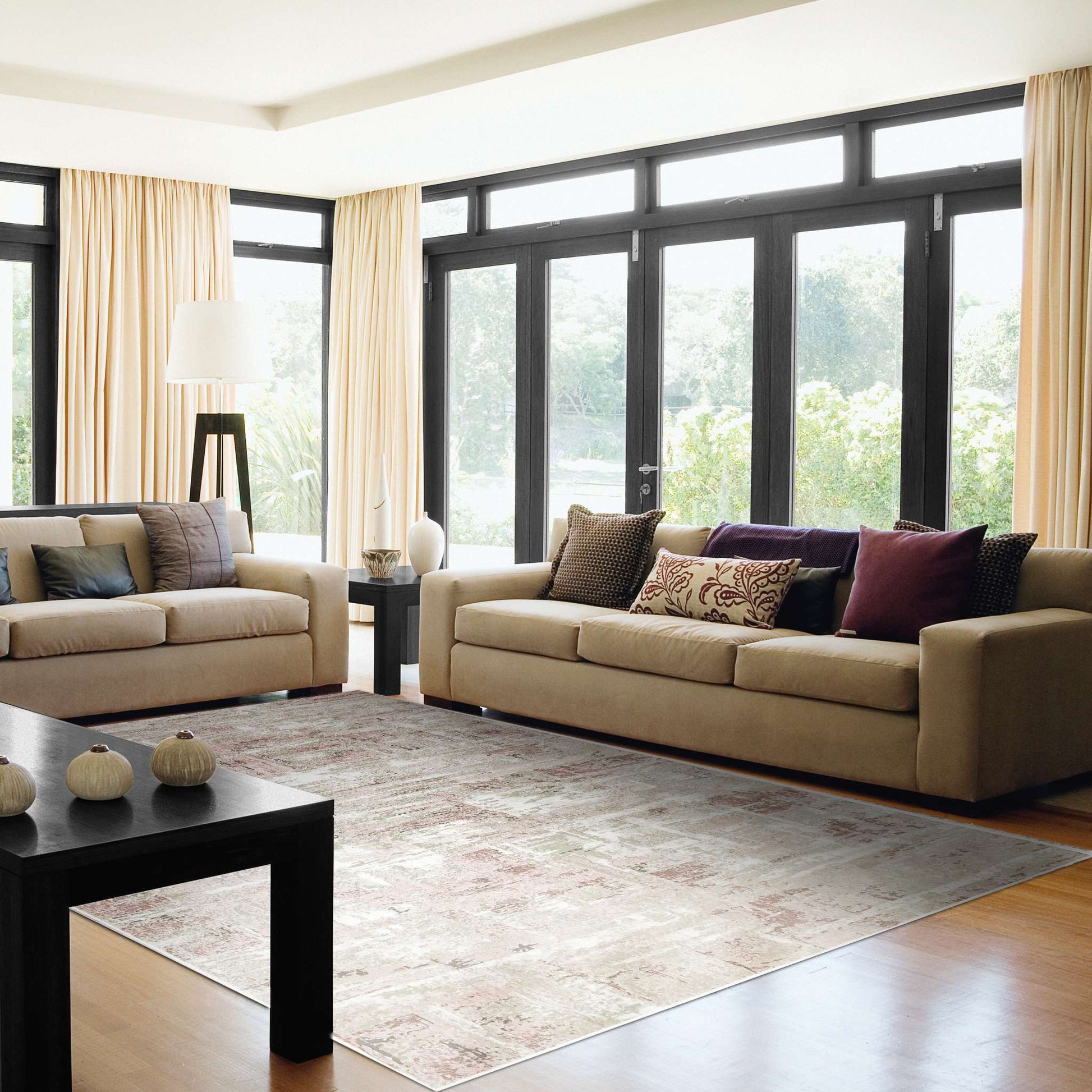 Dynamic Chateau 98207 Beige-Blush Area Rug Collection