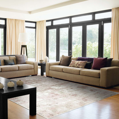 Dynamic Chateau 98207 Beige-Blush Area Rug Collection