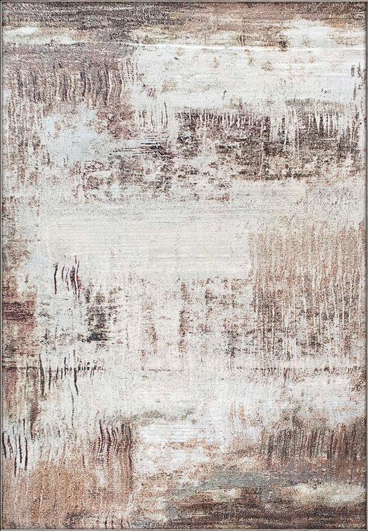 Dynamic Eclipse 63393 Beige-Rust Area Rug Collection