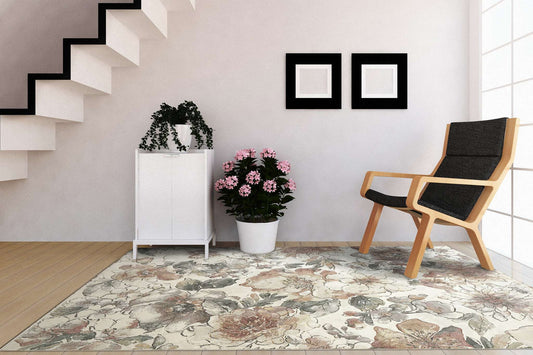 Dynamic Eclipse 63528 Cream-Multi Area Rug Collection