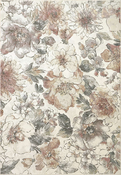 Dynamic Eclipse 63528 Cream-Multi Area Rug Collection