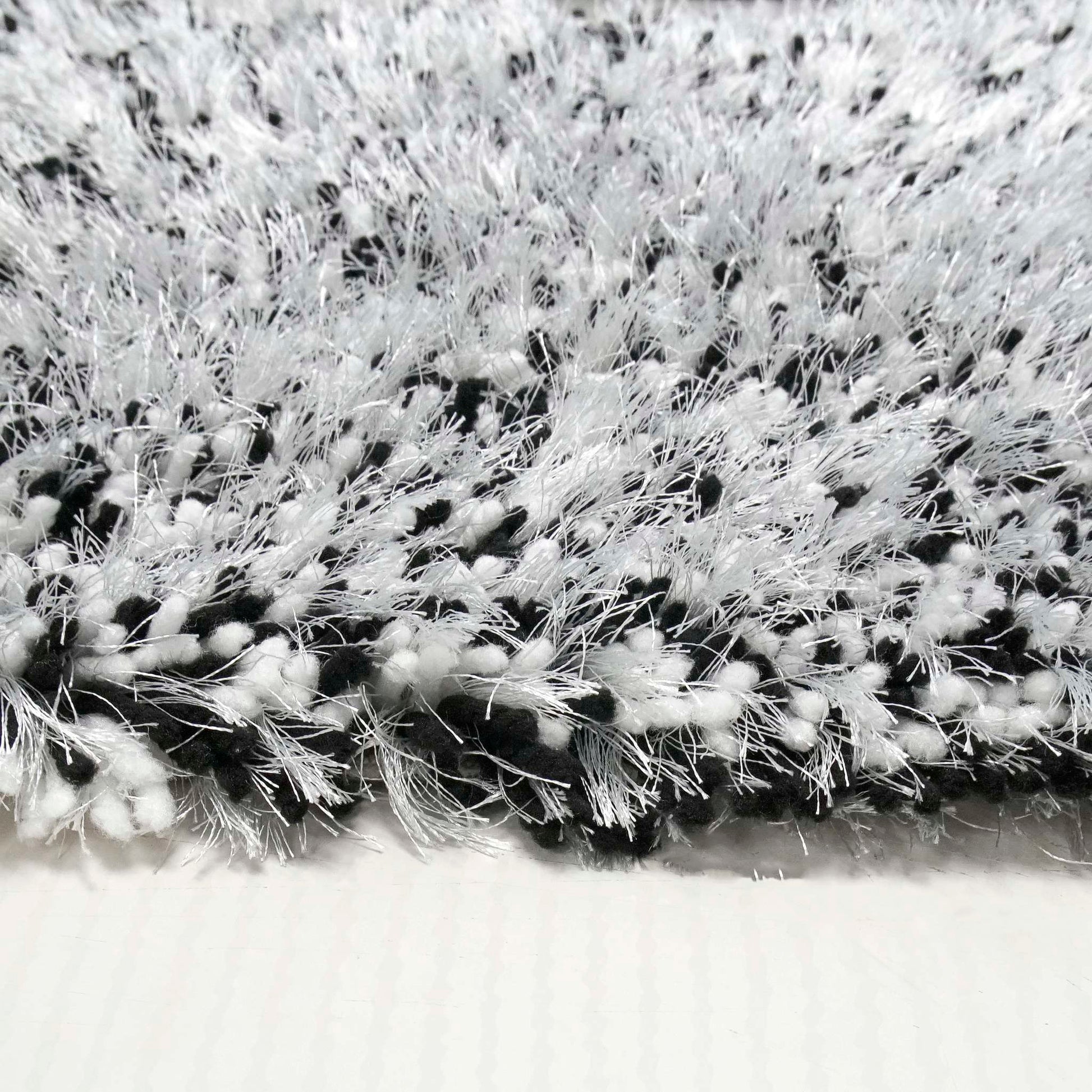 Dynamic Forte 88601 Black-White Area Rug Collection