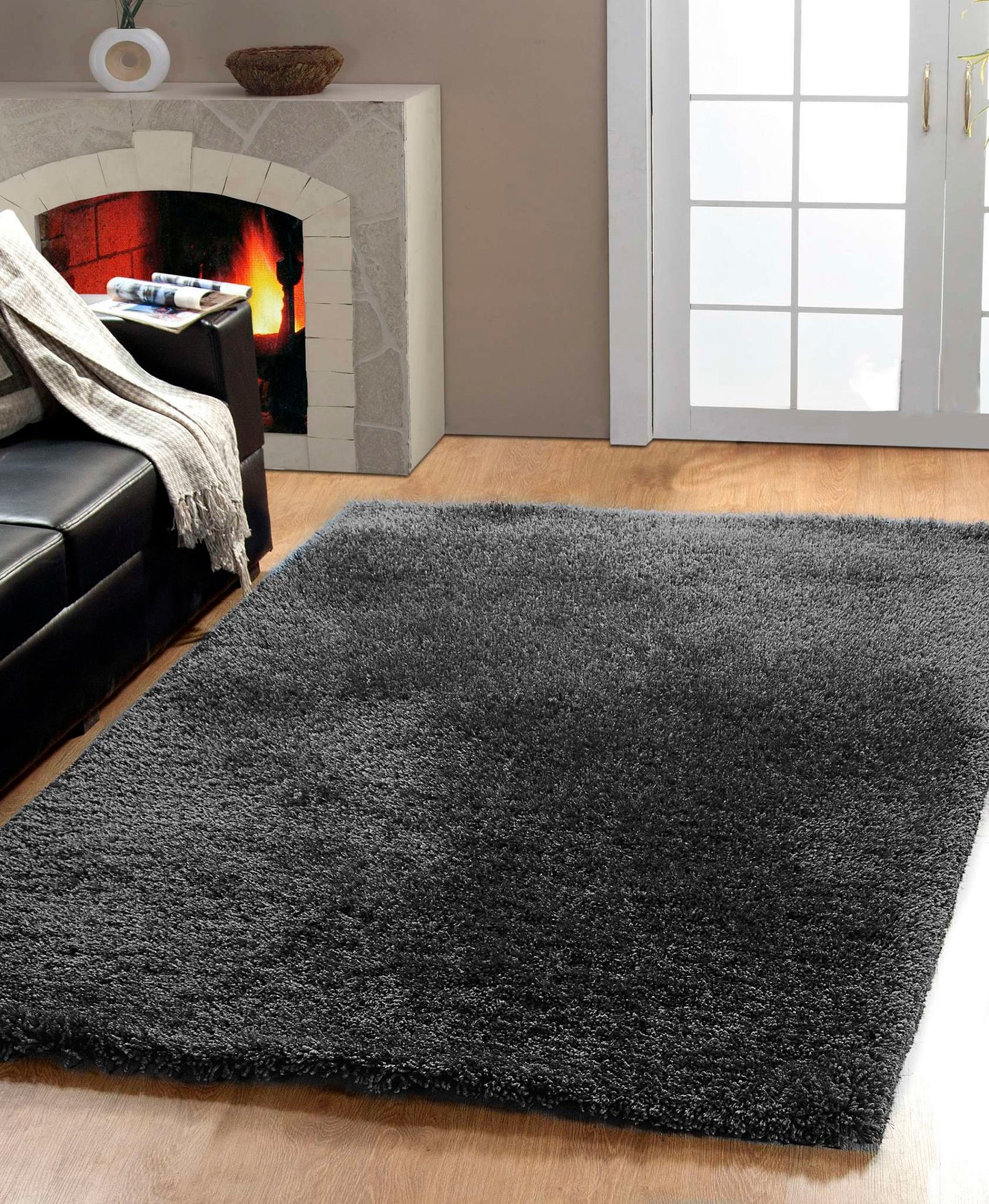 Dynamic Forte 88601 Dark Silver Area Rug Collection