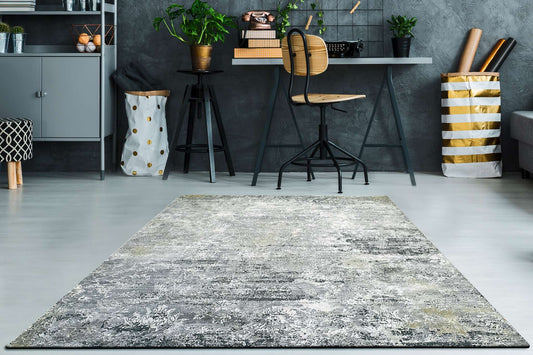 Dynamic Icon 9328 Grey Area Rug Collection