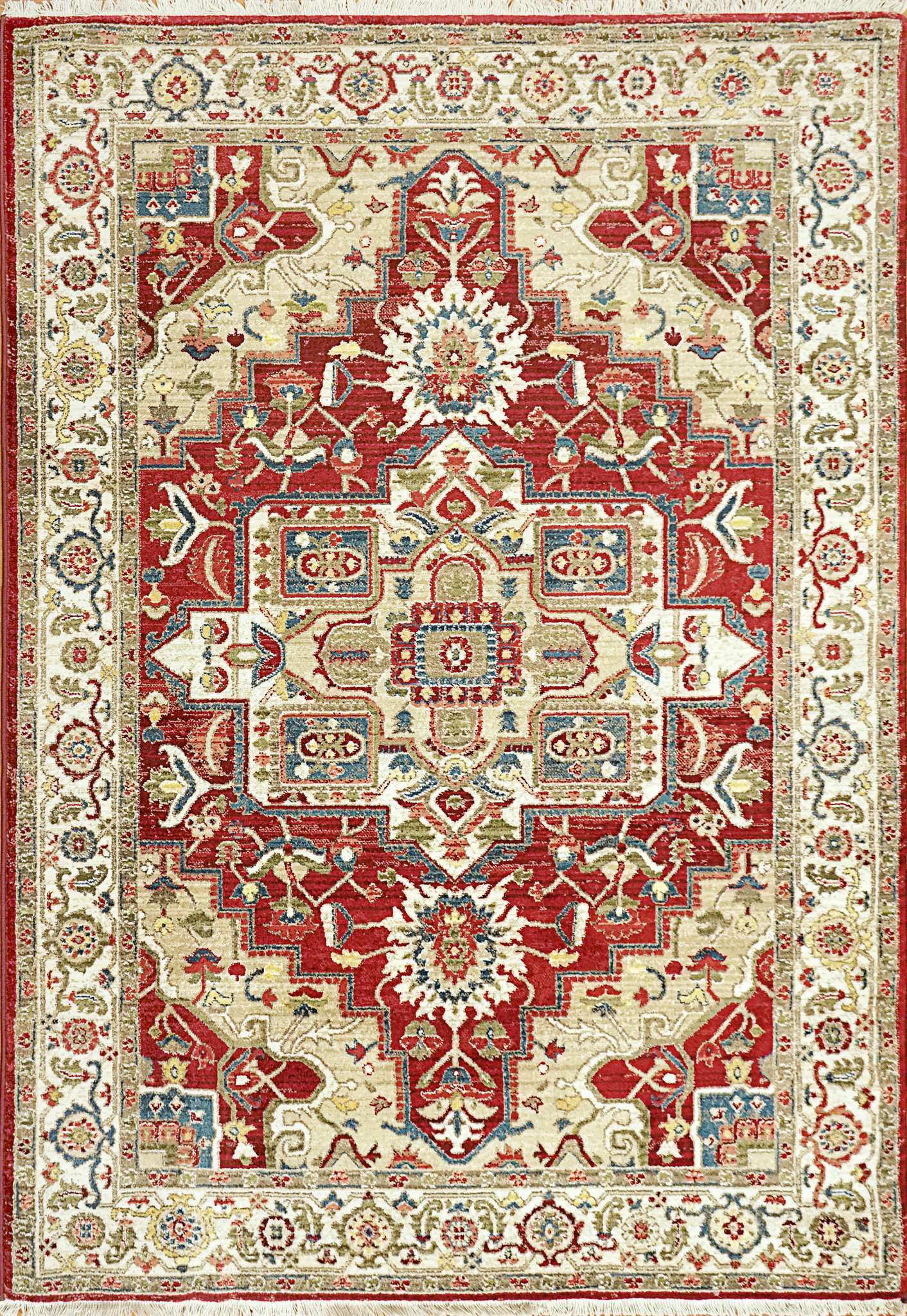 Dynamic Juno 6882 Ivory-Red Area Rug Collection