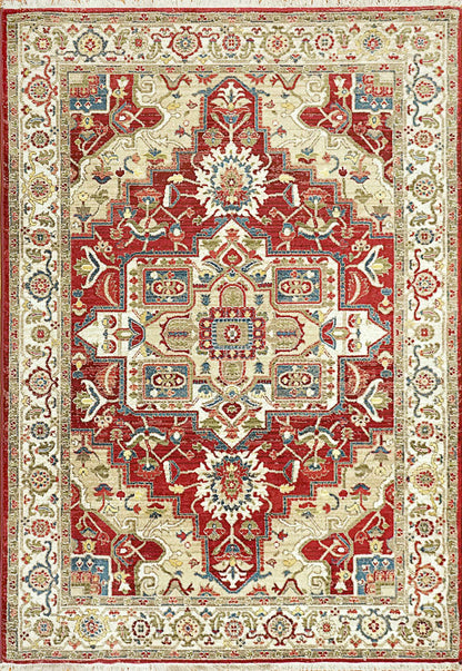 Dynamic Juno 6882 Ivory-Red Area Rug Collection