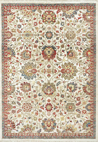 Dynamic Juno 6883 Ivory-Red Area Rug Collection
