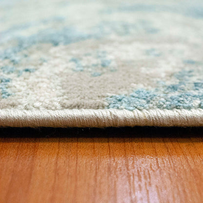 Dynamic Leda 9864 Ivory-Blue Area Rug Collection