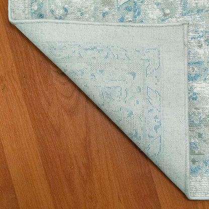 Dynamic Leda 9866 Ivory-Blue Area Rug Collection