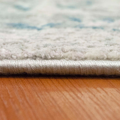 Dynamic Leda 9866 Ivory-Blue Area Rug Collection