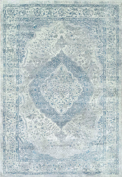 Dynamic Leda 9866 Ivory-Blue Area Rug Collection