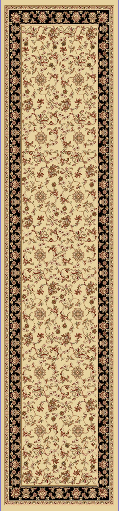Dynamic Legacy 58017 Ivory-Black Area Rug Collection