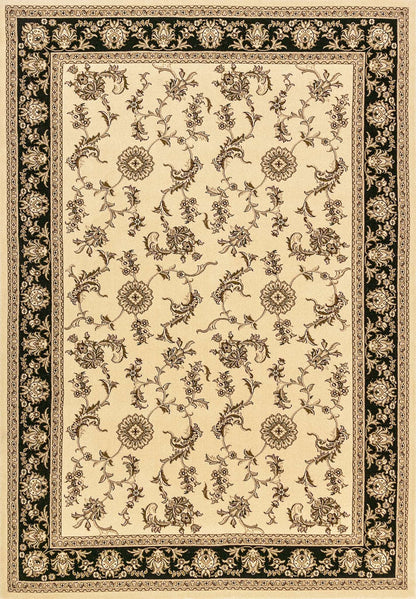 Dynamic Legacy 58017 Ivory-Black Area Rug Collection