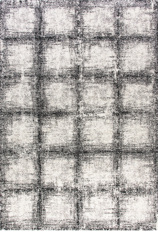 Dynamic Mehari 23095 Black-White Area Rug Collection