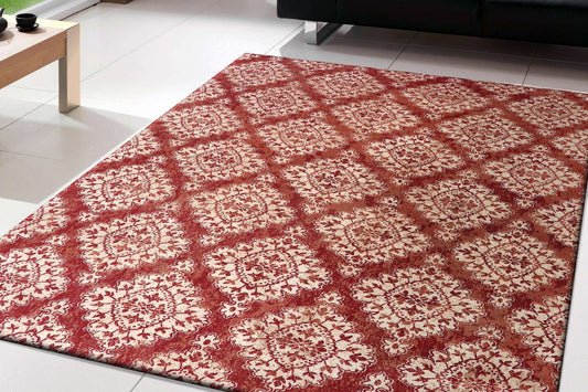 Dynamic Melody 985015 Terracotta Area Rug Collection