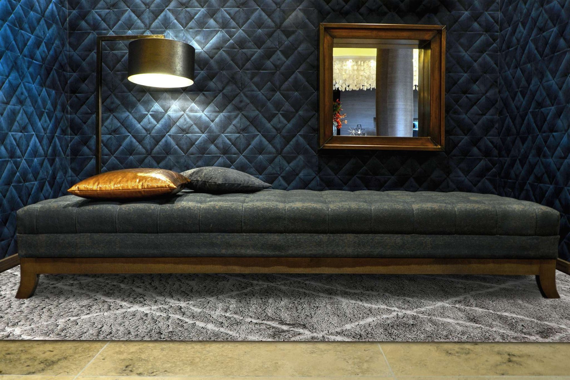 Dynamic Nordic 7431 Silver-White Area Rug Collection