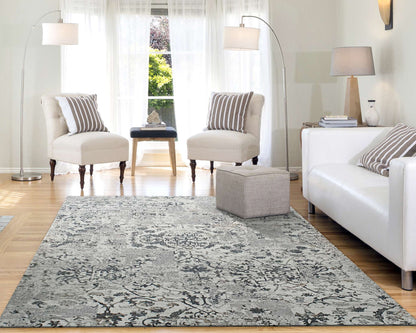Dynamic Quartz 25010 Light Grey Area Rug Collection