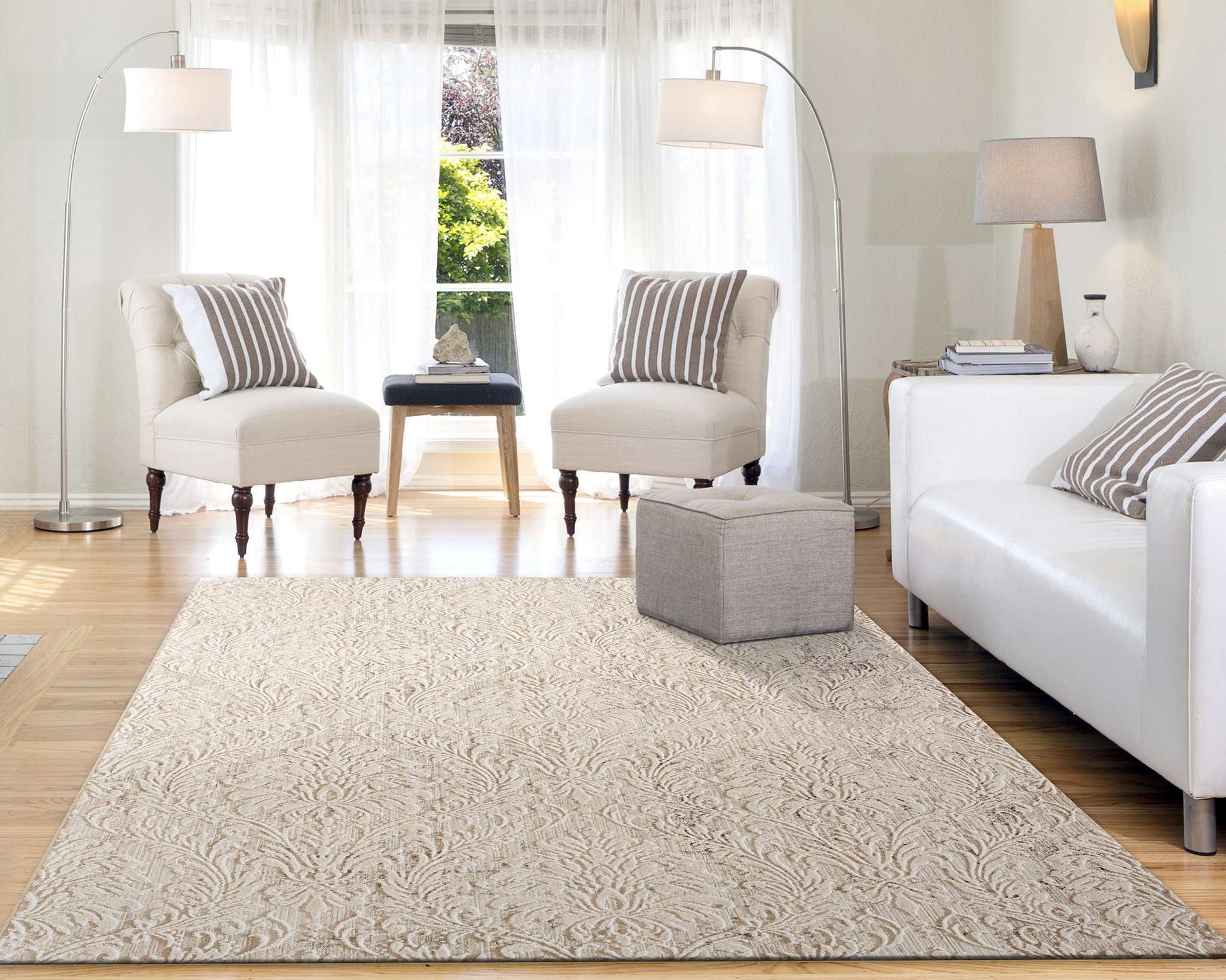 Dynamic Quartz 27020 Ivory-Beige Area Rug Collection