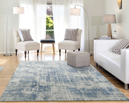 Dynamic Quartz 27035 Blue Area Rug Collection