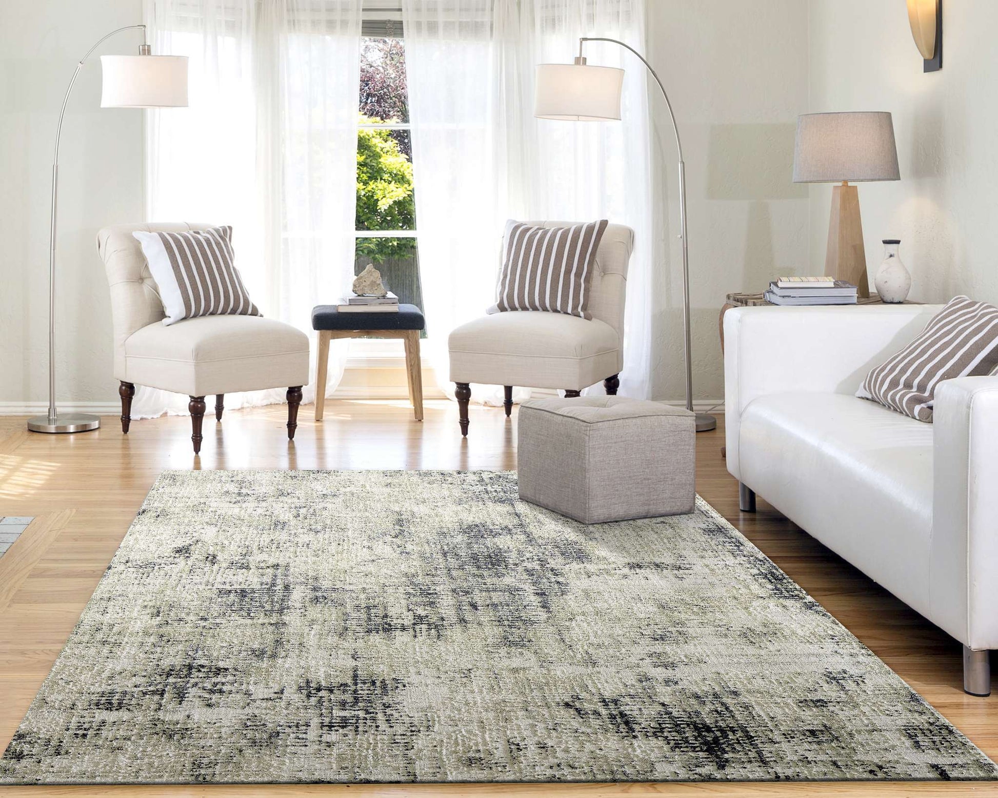 Dynamic Quartz 27035 Grey Area Rug Collection