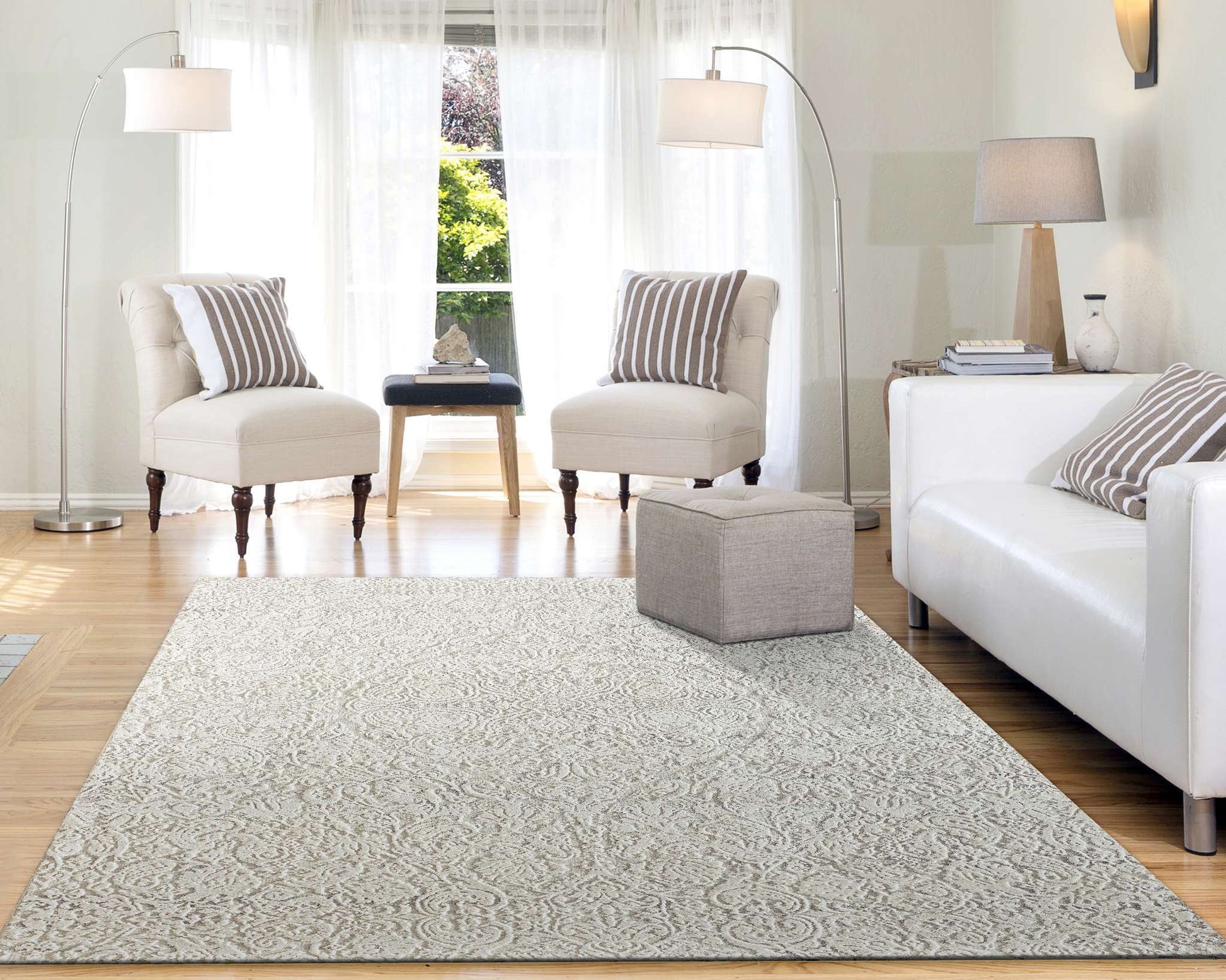 Dynamic Quartz 27040 Ivory Area Rug Collection