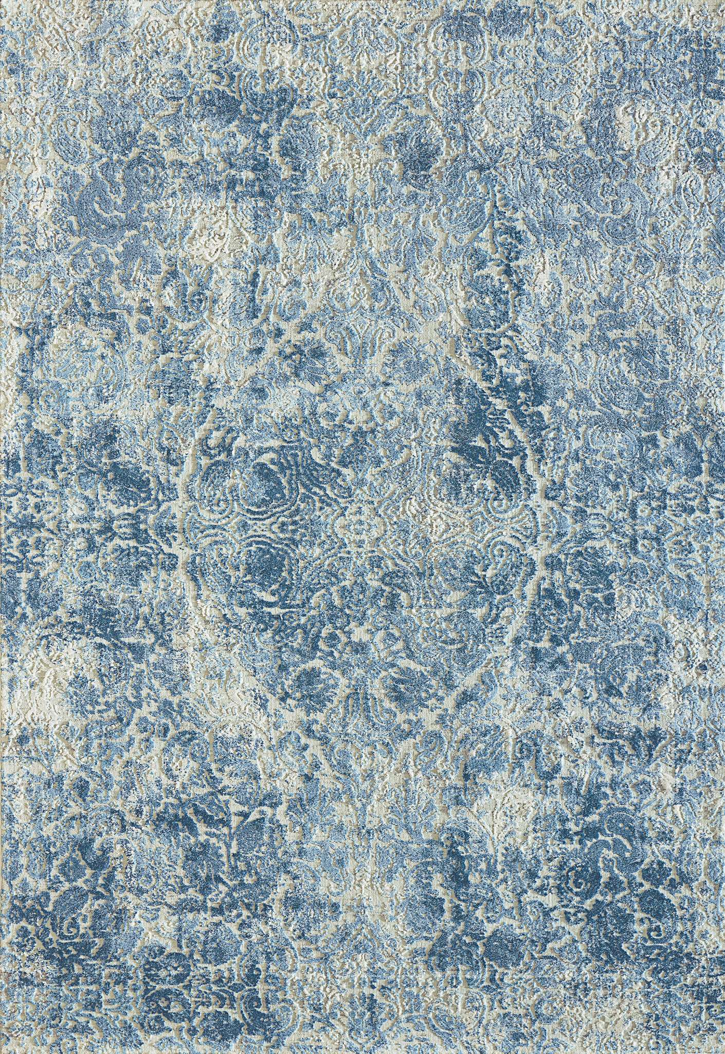 Dynamic Quartz 27040 Ivory-Blue Area Rug Collection