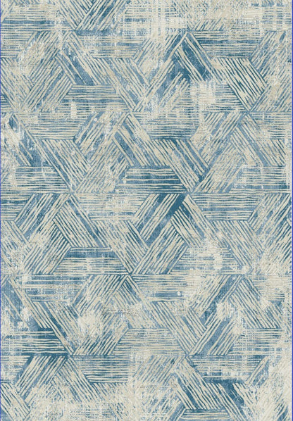 Dynamic Quartz 27041 Beige-Blue Area Rug Collection