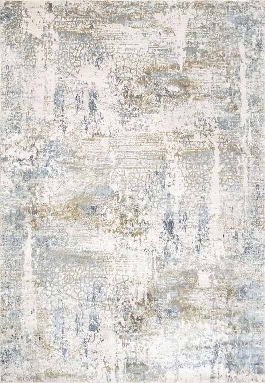 Dynamic Quartz 27050 Ivory-Blue Area Rug Collection