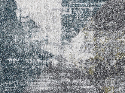 Dynamic Scope 3773 Ivory Grey Green Area Rug Collection