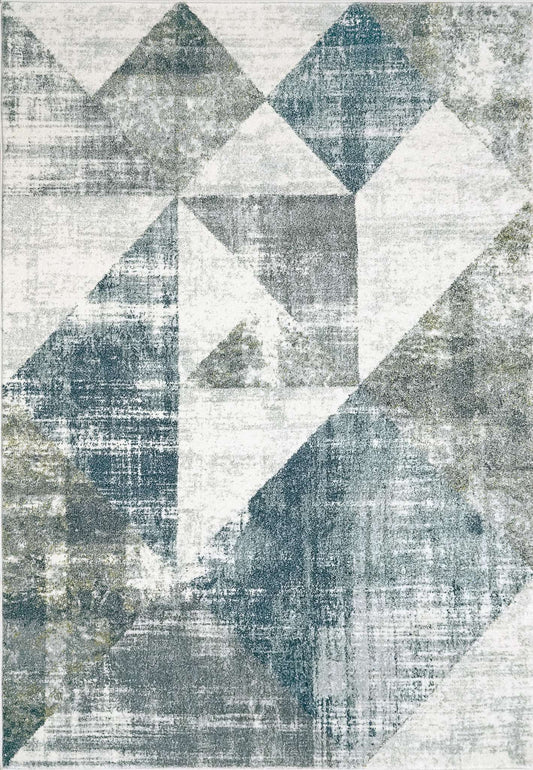 Dynamic Scope 3773 Ivory Grey Green Area Rug Collection
